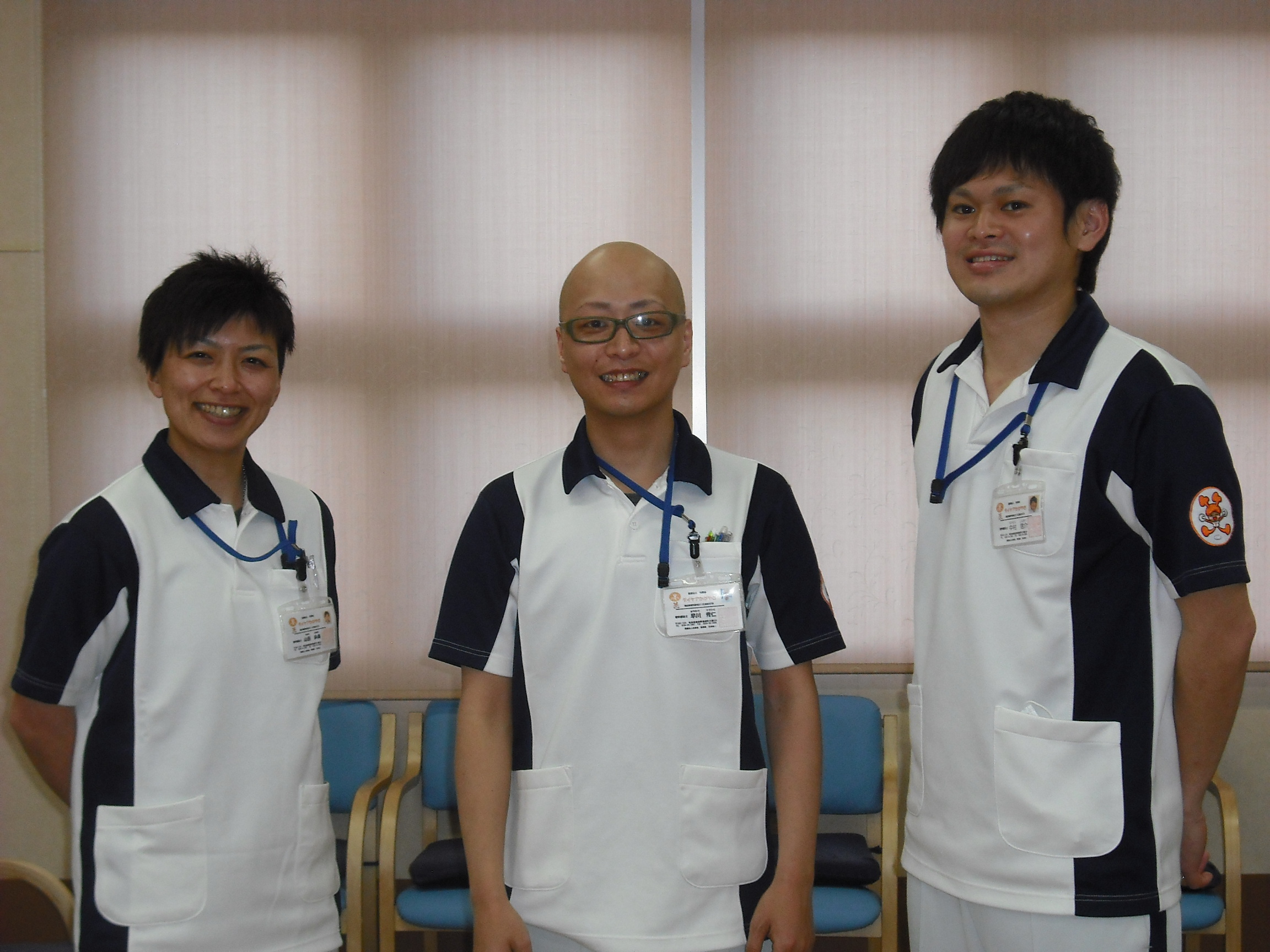 デイケアかがやきリハビリスタッフです！