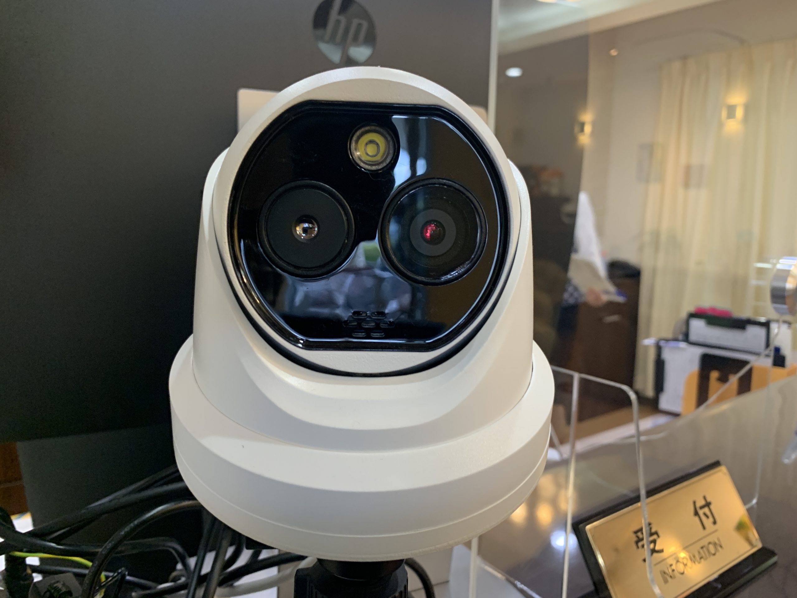 体温測定サーマルカメラ導入しました！