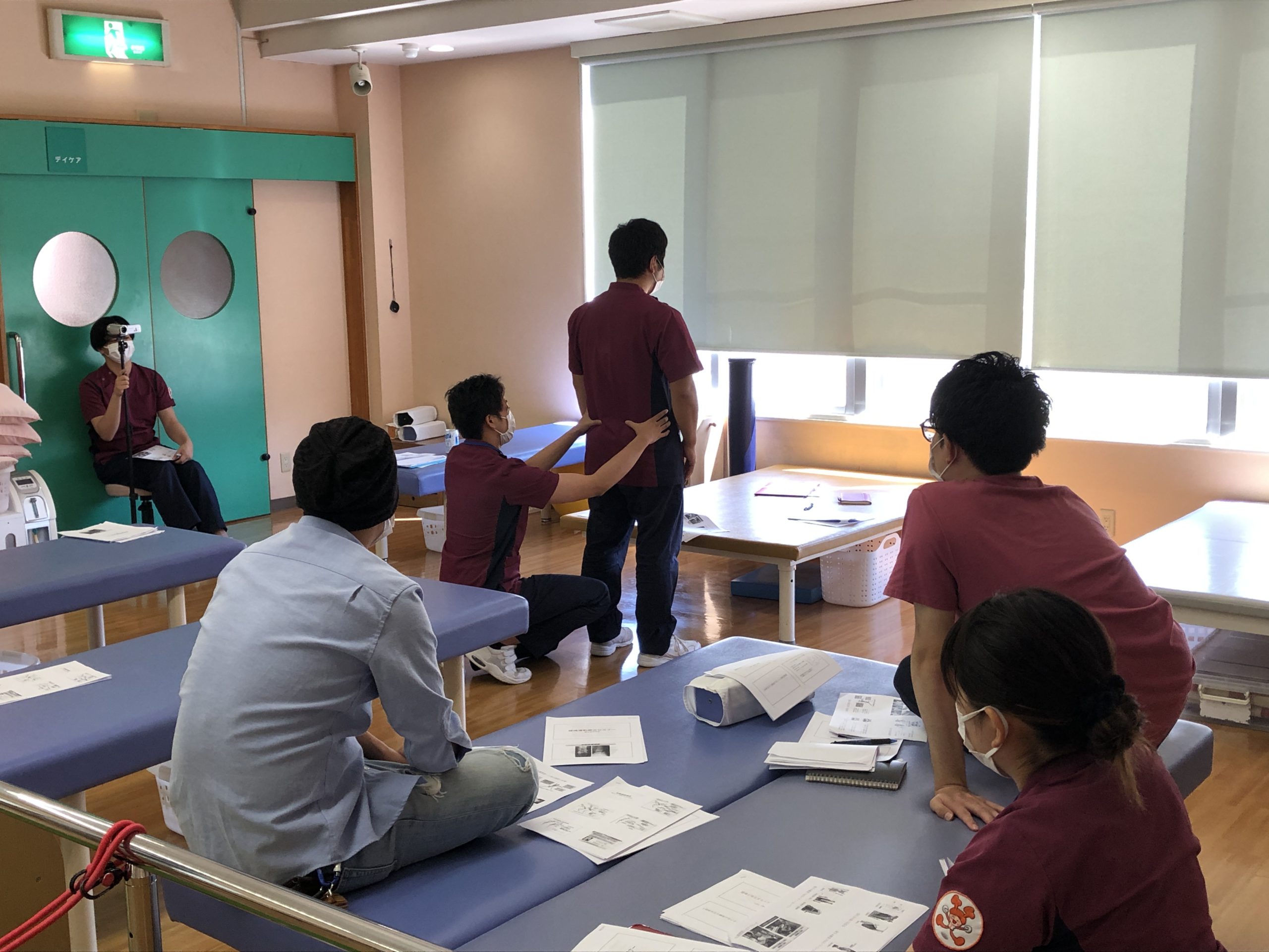 8月　療法士院内勉強会を行いました。
