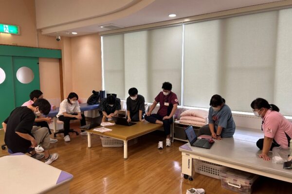 リハビリ部署で勉強会を行いました